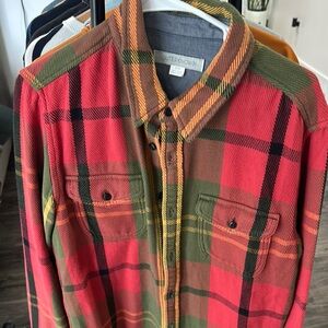 Outerknown Multicolor Plaid Shirt Jacket